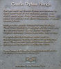 The Plaque at Castle Dykes Henge