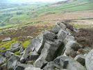 Whirlaw Stones - looking down towards the path (paved 
