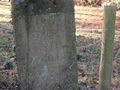 North boundary stone of Holymoorside and Walton parish.