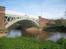 The new Powick Bridge