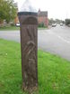 Millenium Post in Rushwick near Claphill Lane