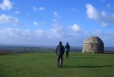 At Culmstock Beacon looking south west towards Dartmoor