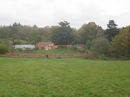 The walled garden with its new(ish) house near Hope End House