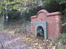 Malvern Water - One of many springs from which locals collect free drinking water - near start point