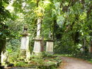 Some of the graves in Tower Hamlets Cemetery Park