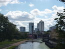 View of Canary Wharf from the Regent