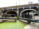 The last lock before Limehouse Basin