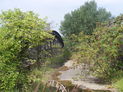 River Lea - Disused Bridge by entrance to Ecology Park