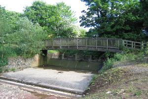 River Rea flood weir