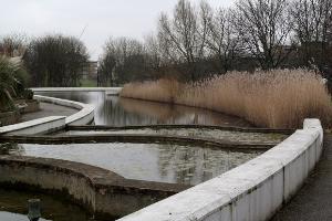 Water feature, Mile End Park